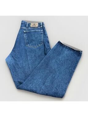 Men’s Wrangler Medium Wash Straight Leg Relaxed Fit Jeans Size 38x30